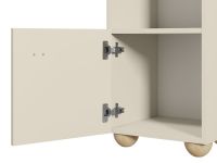 Стеллаж детский Тесси 37x145 Светло-бежевый