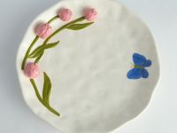 Тарелка Тюльпаны/Tulipani in Fiore II