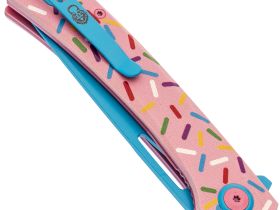 Нож складной Mr.Blade Finch Doughnut, сталь AUS-8 BL, рукоятка G10 Pink