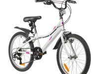 Детский велосипед Foxx Jasmine 20 V, год 2026, цвет Белый