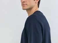 Футболка из плотного хлопка, Синий