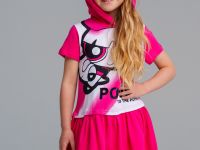 Платье трикотажное для девочек