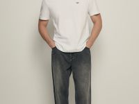 Футболка прямого кроя из хлопка