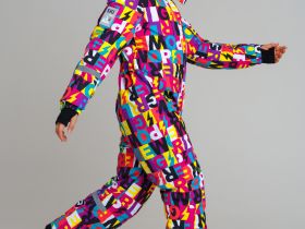 Комбинезон текстильный с полиуретановым покрытием для девочек