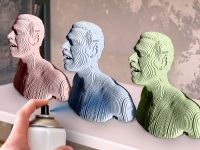 Картонный 3D конструктор QBRIX "Фредди Меркьюри"