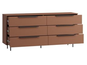 Комод Квелен 192x89 Терракотовый