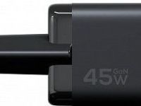 Сетевое зарядное устройство Magssory Nano Pro, Gan Duo Port USB-C, 45Вт черный