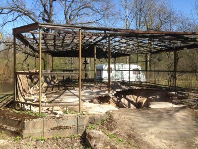 Часовня Николаевых (фундамент и цоколь)