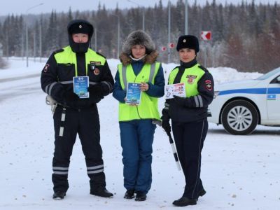На федеральной дороге Невер — Якутск провели акцию по профилактике ДТП