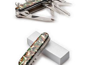 Нож перочинный Victorinox Huntsman Comouflage, сталь X55CrMo14, рукоять Cellidor®, камуфляж, 15 функций, 91мм
