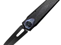 Складной нож Remette Infinite Power, сталь M390, рукоять титан, цвет черный