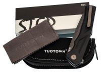 Складной нож TuoTown Step-B, сталь T10S, рукоять G10/Carbon Fiber