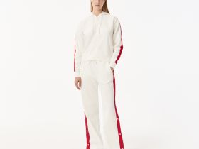 Женская спортивная толстовка Lacoste с капюшоном