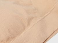 Базовый топ с вкладышами, Бежевый