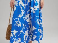 Юбка миди на кулиске