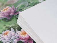 Альбом-склейка для акварели Малевичъ "Monet" 20х20 см 20 л 300 г, 100% хлопок, экстра-мелкое зерно