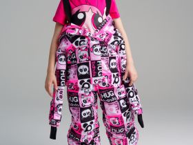 Комбинезон текстильный с полиуретановым покрытием для девочек