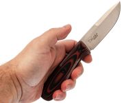 Туристический нож Kizlyar Supreme Colada SW, сталь СPM-S35VN, рукоять G10, красный