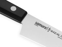 Нож кухонный универсальный Samura "HARAKIRI" (SHR-0021B) 120 мм, сталь AUS-8, рукоять ABS пластик, чёрный