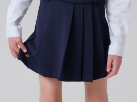 Юбка-шорты трикотажные для девочек