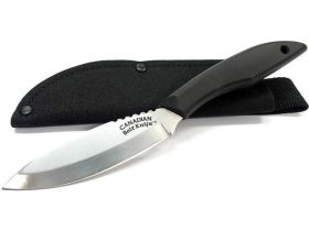 Нож с фиксированным клинком Cold Steel Canadian Belt, сталь 1.4116, рукоять пластик, черный