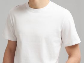 Футболка облегающего кроя из джерси