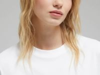 Футболка свободного кроя из хлопка