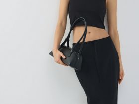 Укороченный топ, Черный