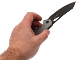 Раскладной нож Mr.Blade Wyvern Wharncliffe, сталь AUS-8, рукоять термопластик FRN, серый