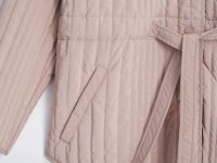 Утепленная куртка с воротником-стойкой