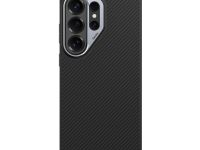 Чехол-накладка Benks Magnetic Kevlar Case для Samsung Galaxy S26 Ultra черно-серый в полоску