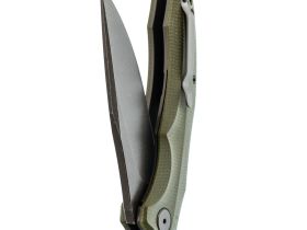 Складной нож Petrified Fish Hairtail, сталь K110, рукоять микарта