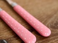 Набор столовых приборов Anna Molly, розовый