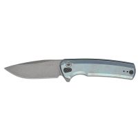 Складной нож Zero Tolerance 0044BLU, сталь CPM S90V, рукоять титан, голубой