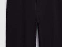 Чиносы из структурной ткани с ремнём, Синий