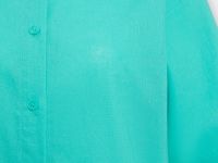 Блузка из конопляной ткани и хлопка