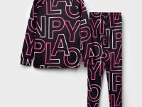 Термокомплект трикот. для девочек: фуфайка (футболка) с длин. рук, брюки для эпизод. использования