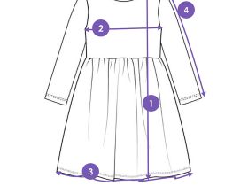 Платье трикотажное для девочек