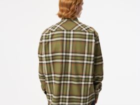 Мужская рубашка Lacoste свободного кроя