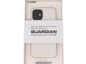 Чехол-накладка K-Doo Guardian Case для iPhone 13 Pro Max силиконовый (прозрачно-золотой)