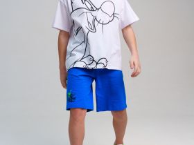 Фуфайка трикотажная для мальчиков (футболка)