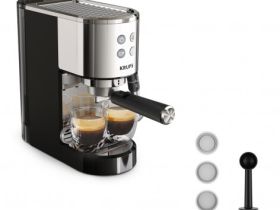 Рожковая кофеварка KRUPS Virtuoso + XP444C10