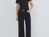 Базовая футболка из хлопка, Черный