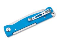 Складной нож Boker Atlas Blue, сталь 12C27, рукоять сталь, синий