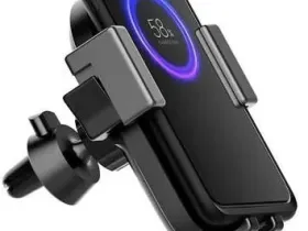 Автомобильный держатель для телефонов Xiaomi Wireless Car Charger 30W (W03ZM) (черный)