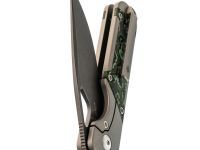 Складной нож Kizer Mini Militaw сталь S45VN, рукоять титан/карбон
