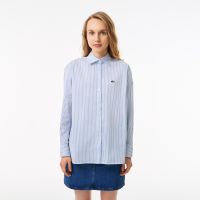 Женская рубашка Lacoste оверсайз