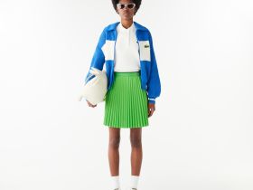 Женская плиссированная юбка с эластичным поясом