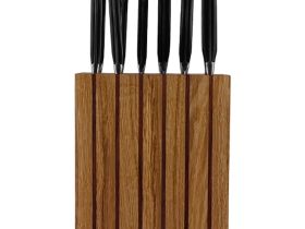 Подставка для ножей универсальная Woodinhome KS022UONL, дуб