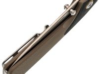 Складной нож SRM Dome 106M-GW, сталь 14C28N, рукоять G10+Gmascus серый